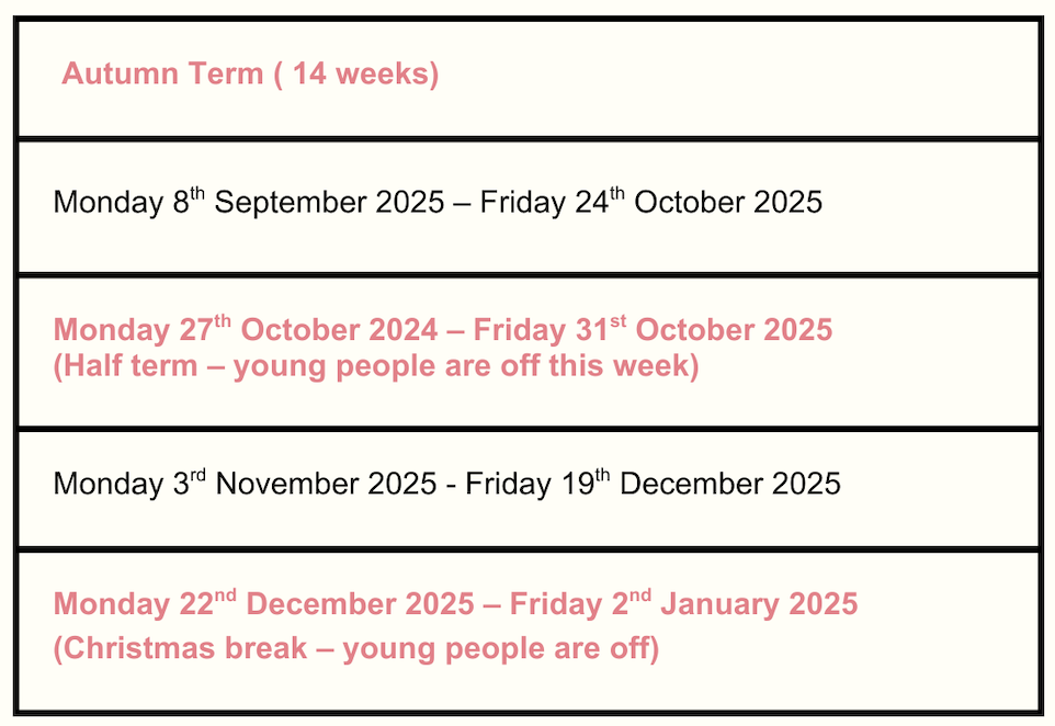 25-26 AutumnTerm